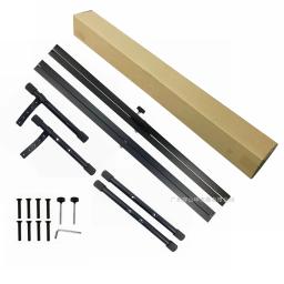 X-style suporte de teclado para piano, ajustável, portátil, música resistente, com alça de ancoragem, preto - Image 5