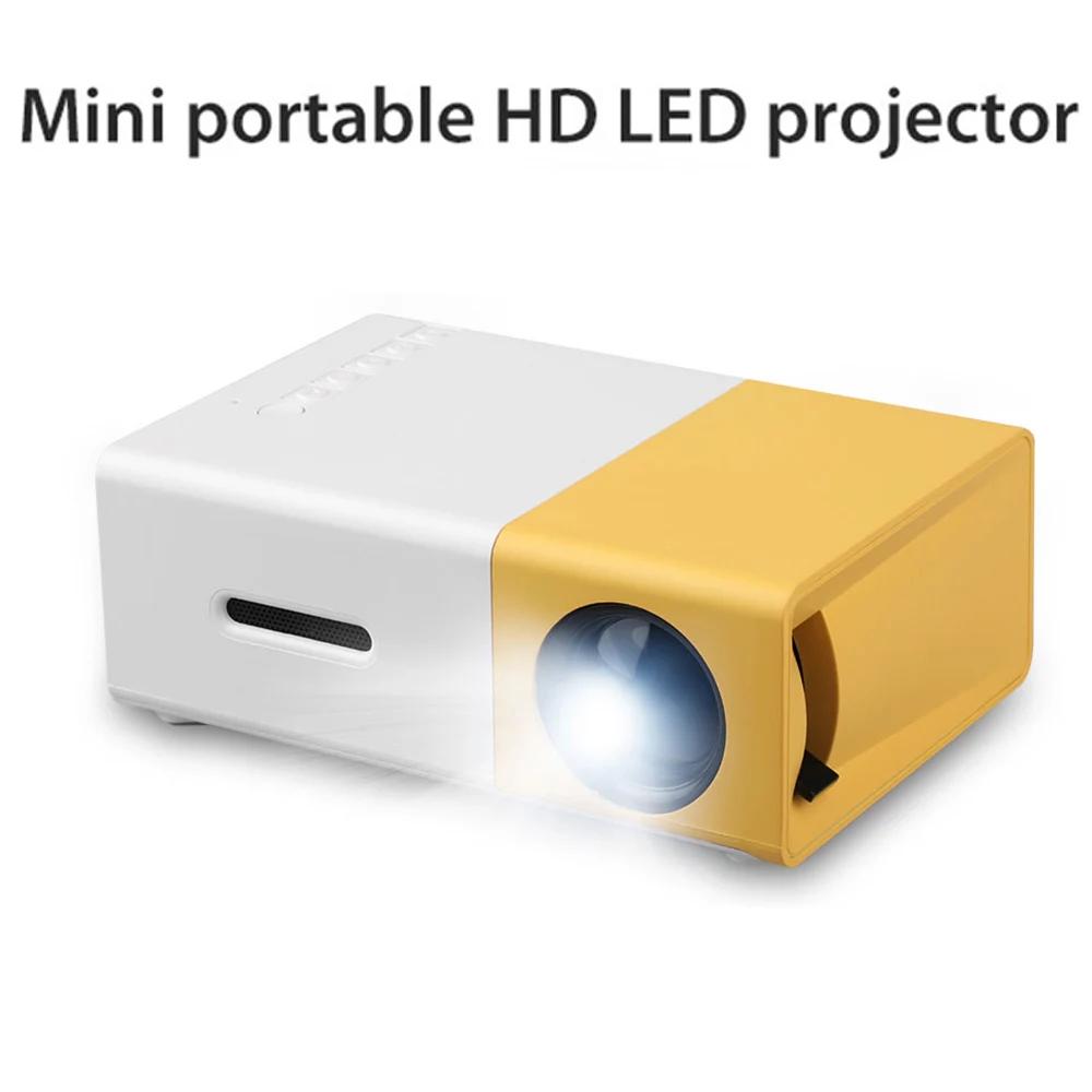 Portátil HD Led Projetor Mini Projetor com Controle Remoto para Teatro Privado e Crianças Educação e Vídeo Player - Image 1