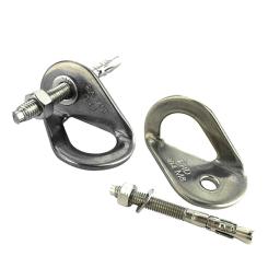 Parafuso de ancoragem de aço inoxidável 35kn, 4 unidades, conjunto de ganchos de parafuso de âncora de escalada, 8mm x 80mm - Image 1