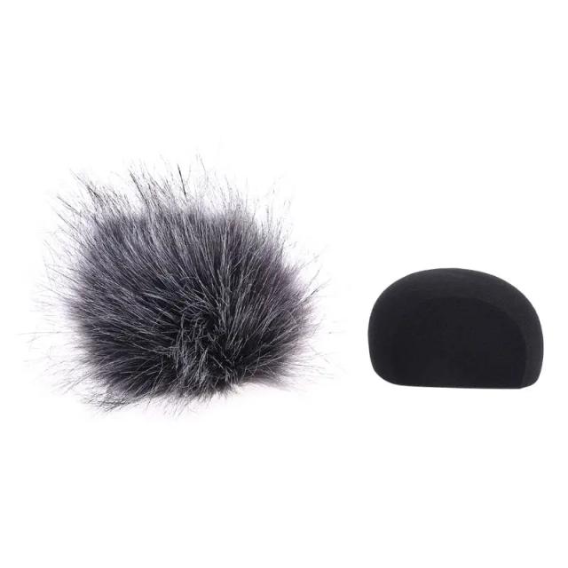 Tampa de Vento de Espuma Fofo para Microfones Zoom H5 e H6