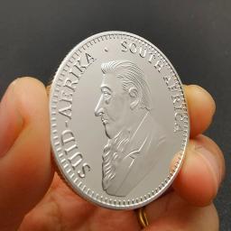 Moeda de prata fina não magnética, lembrança coleção, áfrica do sul, 2021 - Image 4