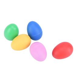 Percussão de plástico maracas abanador som musical ovo colorido instrumento musical bebê criança brinquedo infantil quente - Image 2