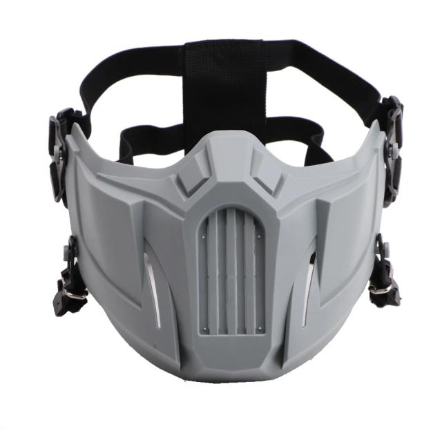 Máscaras faciais táticas para paintball: proteção completa para adultos e crianças em airsoft e cosplay