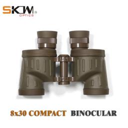 Binóculos militares compactos Skwoptics, Bak4 à prova d'água, retículo de caça, 8x30 - Image 1