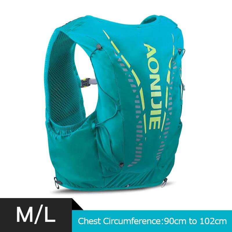 AONIJIE-Mochila Avançada de Hidratação da Pele, Bexiga de Água Macia, Saco, Colete, Frasco, Caminhadas, Trilha, Corrida, Maratona, Corrida, 12L, C962 - Image 1