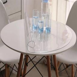 Limpar Ultra-Transparente Tecido De PVC, Pano De Vidro Macio, Cristal Impermeável, DIY Craft Decor, Folhas De Proteção - Image 5