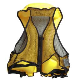 Adulto inflável nadar colete salva-vidas para snorkeling flutuante dispositivo natação à deriva surf esportes aquáticos de poupança de vida - Image 4
