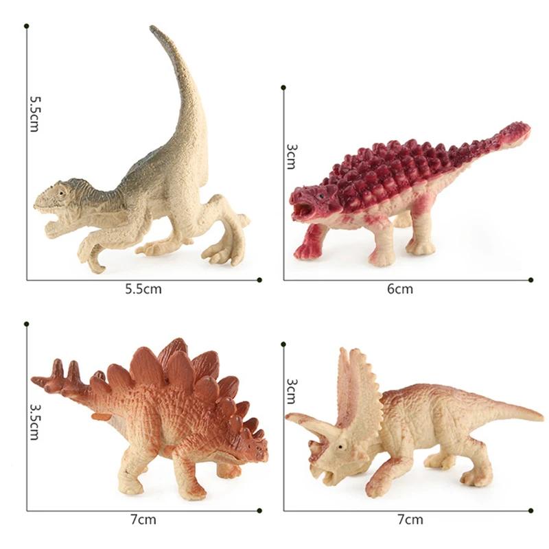Crianças dinossauro crânio modelo jurássico fóssil crianças figuras de ação animais brinquedo simulação mini dinossauro conjunto educação brinquedos para menino - Image 1