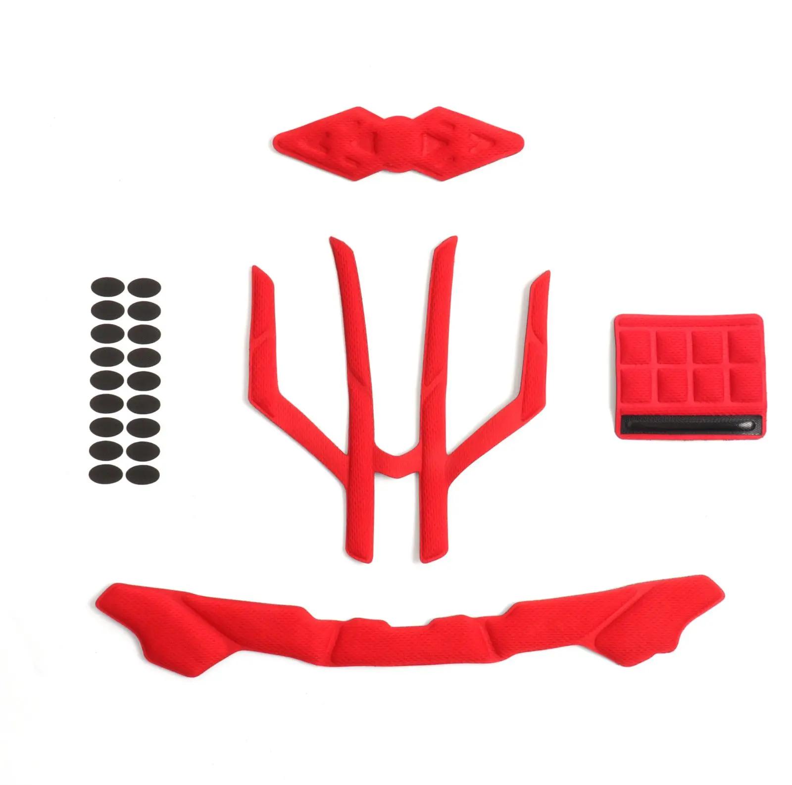 Kit de almofadas acolchoadas para interno de capacete, forro de esponja selado, forro de proteção para esportes, ciclismo, motocicleta, bicicleta - Image 1