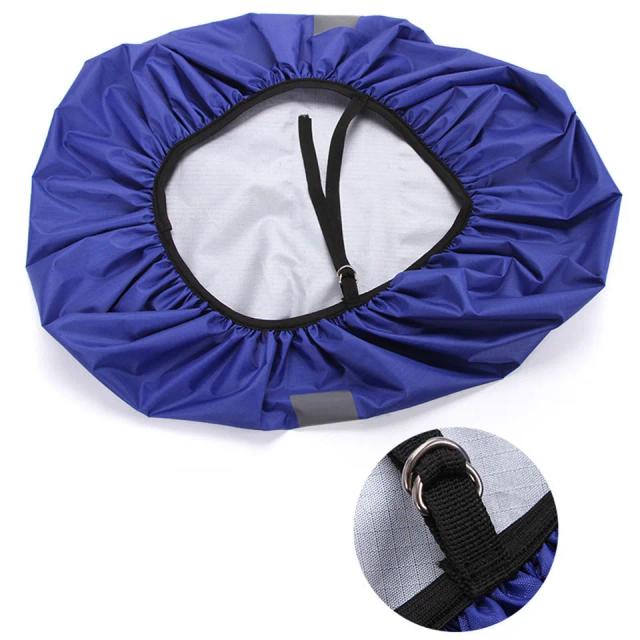 Capa de Chuva Impermeável Camo para Mochila - Reflexiva e Anti Poeira para Acampamento e Aventureiros (20L a 60L)