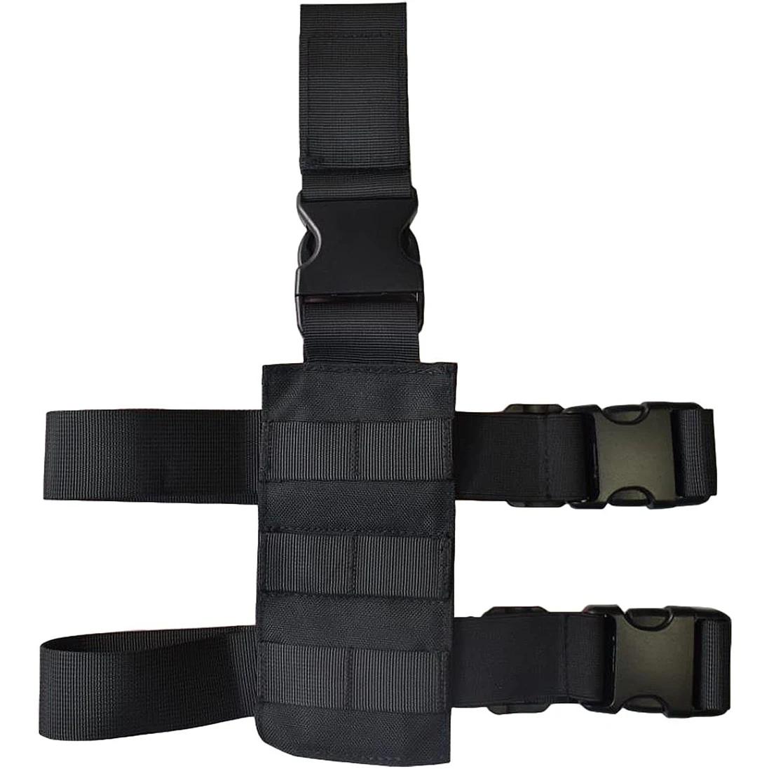 Plataforma de perna tática, Coxa MOLLE Rig, Cinto ajustável, Correias de coxa, Módulo Molle com Molle Phone, EDC Bag Organizer - Image 1