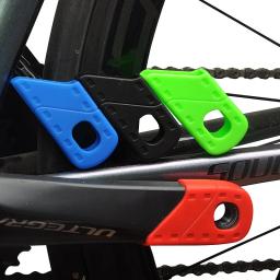 Silicone Bicicleta Crank Braço Protetor, MTB Road Folding Bike Crankset, Botas à prova de poeira, 1 Conjunto - Image 1