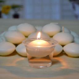 Velas românticas flutuantes de 10 fábricas, suprimentos para festa de casamento, decoração de casa, velas diy - Image 1
