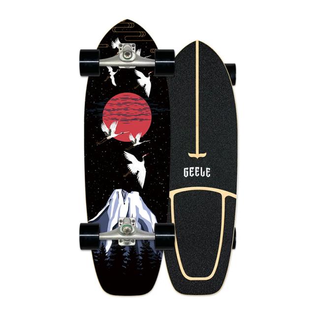 Prancha de Surf Skate CX4 - 75cm para Iniciantes e Treinamento de Esqui Livre para Adultos