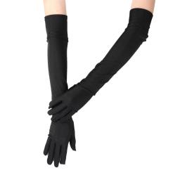Conjunto de acessórios coelho colar de orelha de coelho laço punhos cauda luvas longas para o dia das bruxas natal cosplay festa traje adereços - Image 3