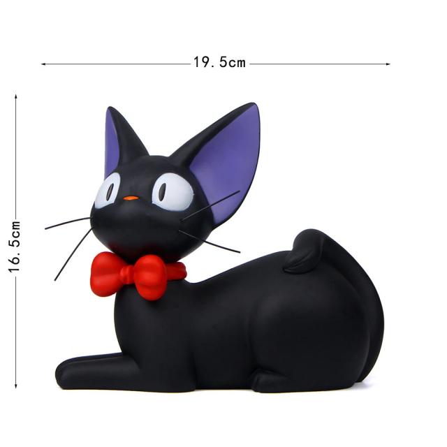 Cofrinho Moderno Hotuocho Black Cat: Estatueta de Animal para Crianças, Caixa de Dinheiro e Decoração Criativa