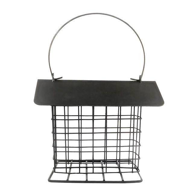 Alimentador de Pássaros Suspenso em Metal para Jardim - Decoração Lavável e Estilosa