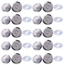 10 conjuntos de metal magnético fecho de pressão 14mm 16mm para costura bolsa bolsa saco ofício t8we - Image 6