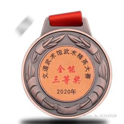 Medalha Criativa Personalizada para Competição Infantil, Lembrança, Ouro, Prata e Bronze, Prêmio, Lembrança, Lembrança, 10Pcs - Image 3
