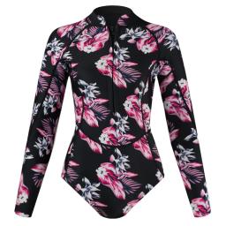 Roupa de mergulho de neoprene para mergulho, 2mm, manga longa, estampa frontal com zíper - Image 1