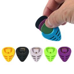 Caixa portátil de suporte de palheta de guitarra em formato de coração acústica - Image 5