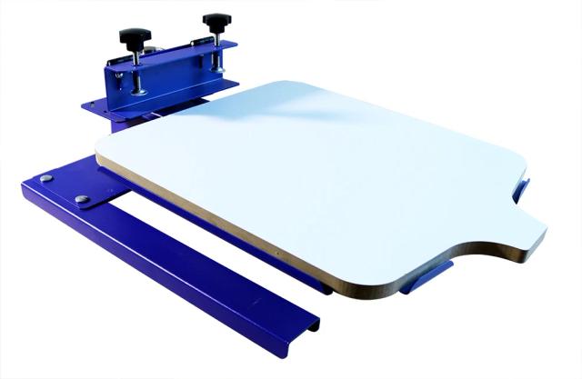 Máquina de Impressão Manual para T-Shirts Intbuying com Braçadeira para Impressão em Tela