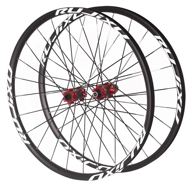 Rujixu Rodado Ultraleve Carbono UD Mountain Bike 26 27.5 29er 700C Disco 24 Furos Rolamento Suave