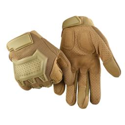 Luvas de Airsoft Touch Screen para homens, dedo cheio, combate ao ar livre, tiro, caça, paintball, trabalho, inverno - Image 2