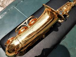Saxofone alto de marca japonesa, de alta qualidade, saxofone e-flat, instrumento musical de performance de qualidade profissional, com bocal - Image 5