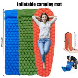 Zomake-Colchão de Cama Inflável Ultraleve, Esteira De Ar De Enchimento Rápido, Trekking, Caminhadas, Camping, Solteiro - Image 1