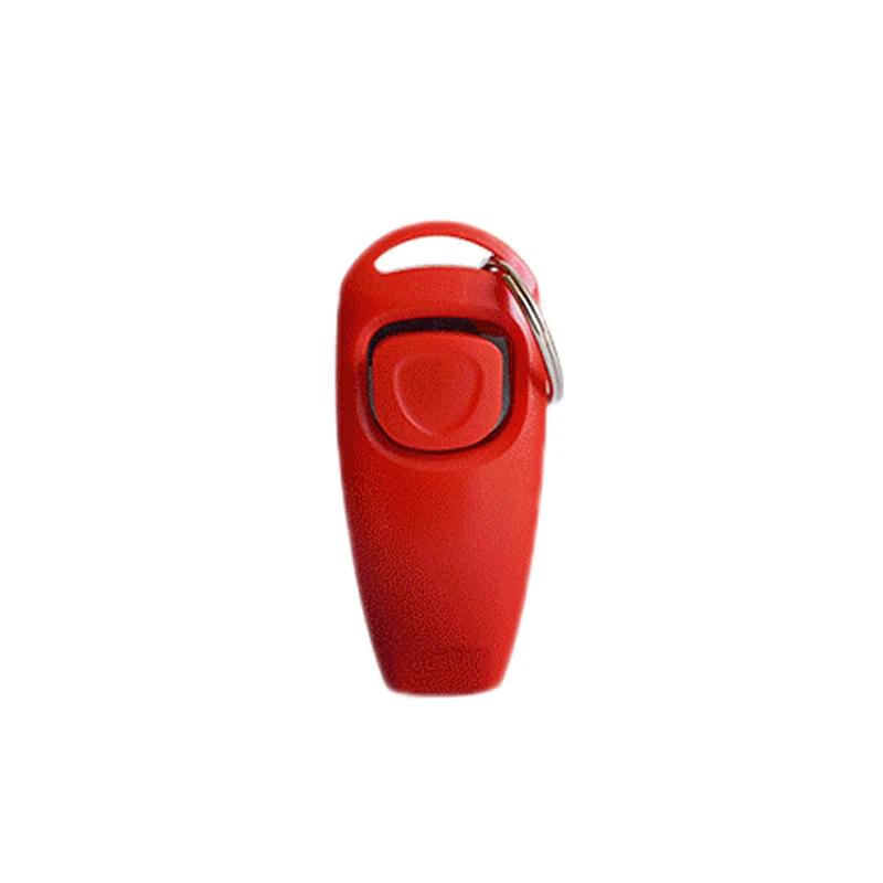 Pet cão apito e clicker filhote de cachorro parar barking ferramenta de auxílio à formação clicker portátil trainer produtos para animais de estimação suprimentos 1 pc - Image 1