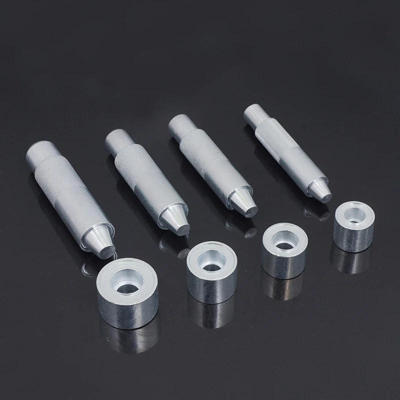 1 conjuntos de ilhós de perfuração, kit de ferramentas para costura de couro, e arte de vestuário, ilhós 3.5/ 4/ 4.5/ 5/ 6/ 8/ 10/ 12mm - Image 1