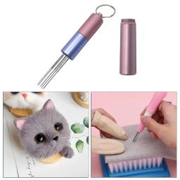 Kit de ferramentas para bordado com 6 agulhas feitas à mão, em feltro, faça você mesmo - Image 4