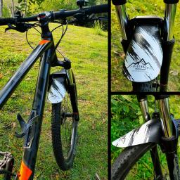 NICEDACK Venda quente de bicicleta para-lama uma variedade de padrões colocação opcional de para-lama dianteiro de bicicleta acessórios de bicicleta legais - Image 2