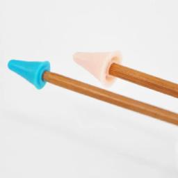 Agulhas de tricô novas 8 peças protetoras de 2 tamanhos para artesanato - Image 6