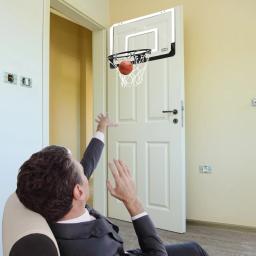 Basquete infantil de parede, conjunto de brinquedos com bomba para meninos, cesta de basquete para crianças - Image 2