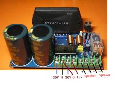 GHXAMP-STK401-140 Music Power Amplifier Board, filme grosso, alta potência, 120W + 120W com proteção de alto-falante UPC1237 - Image 6