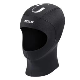 3/5mm neoprene mergulho capa capacete de mergulho equipamento chapéu inverno natação quente alta qualidade unisex boné caça submarina - Image 6