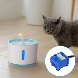 Bomba para bebedouro para animais de estimação, mini tanque de água com 3 camadas para substituição em casa, para gato e cachorro - Image 1