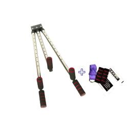 Crianças adulto ginástica cross fork yoga forquilha dispositivo um-personagem equipamento desportivo de cavalo ligamento extensor - Image 2