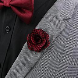 25 cores broches masculinos feitos à mão tecido floral lapela pino moda boutonniere dot pétala vara festa de casamento melhor homem acessórios - Image 5