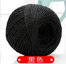 Corda de Juta Colorida Natural para Artesanato e Decoração Vintage - 25m, 2mm