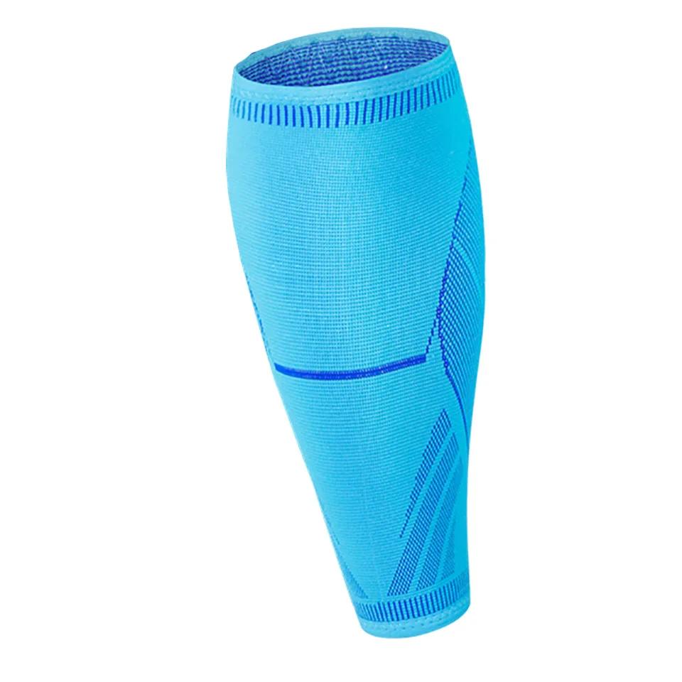 Caneleiras de compressão para corrida, luva de compressão para perna e caneleira, protetor para cotovelo e joelho, segurança esportiva, unissex, 1 peça - Image 1