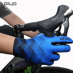 Giyo-Luvas De Ciclismo De Velo Térmico, Luva De Tela De Toque, Luvas Esportivas, Dedo Completo, MTB, Road Bike, Outono, Inverno - Image 1