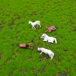 DIY Turf Lawn Model Grass Mat, Paisagem ao ar livre, Micro Cenário para Diorama, Sand Table Material de Construção, 25x50cm, 1Pc - Image 5
