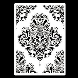 Estênceis de pintura de parede de flores tamanho a4, carimbo, álbum de recortes, gravação decorativa, papel artesanal, faça você mesmo, estêncil de etiqueta de flor - Image 1