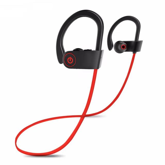 Fones de Ouvido Sem Fio à Prova d'Água IPX7 Bluetooth TWS com Microfone e Som Estéreo 3D para Esportes