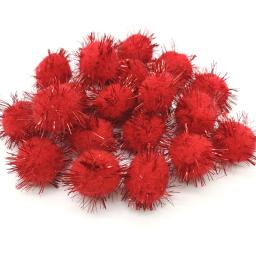 50pcs 15mm 25mm pompons coloridos para bonecas de vestuário material artesanal macio macio macio pom poms bola para diy crianças brinquedos acessórios - Image 3