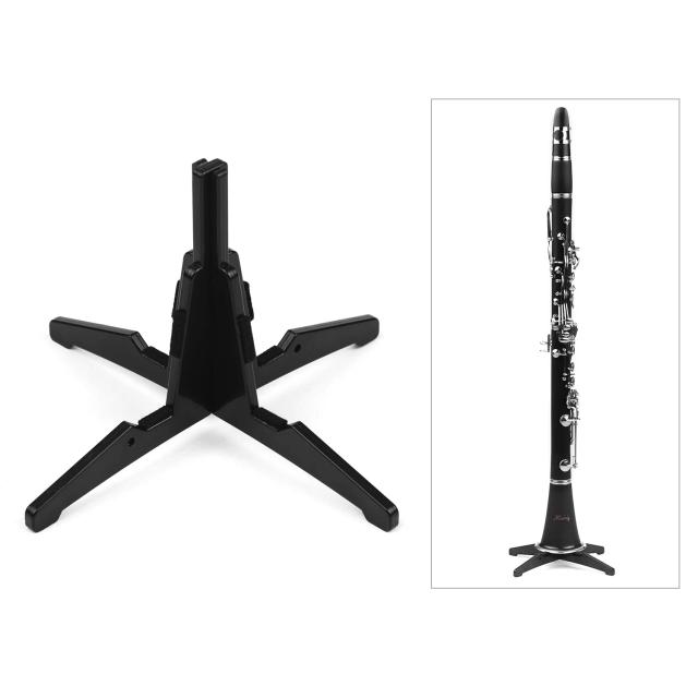 Suporte Portátil para Clarinete com Tripé Destacável em Material Plástico Leve