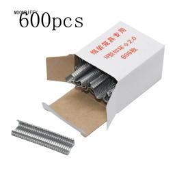 Hog anel alicate ferramenta e 600 pçs m grampos grampos de malha de galinha gaiola de arame esgrima braçadeira enjaulada suprimentos de aves domésticas gaiola de frango - Image 1